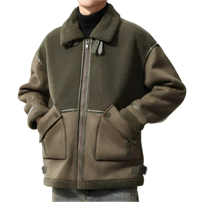 Krohn-e | Aviator Jacke - Hunter