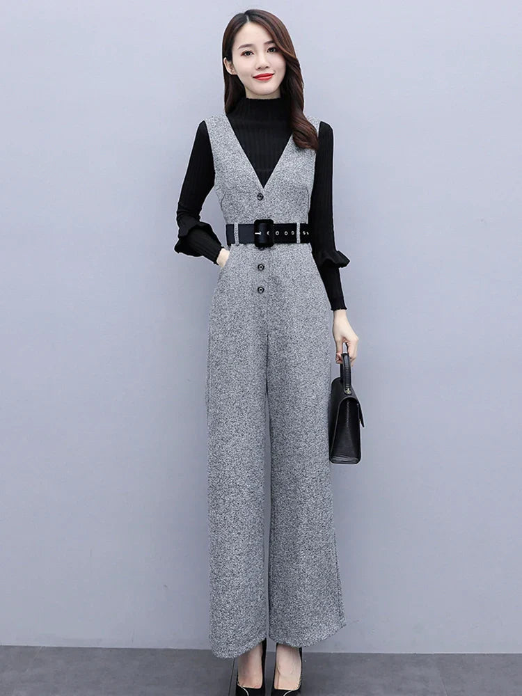 Elegantes, maßgeschneidertes Bella Winter-Jumpsuit