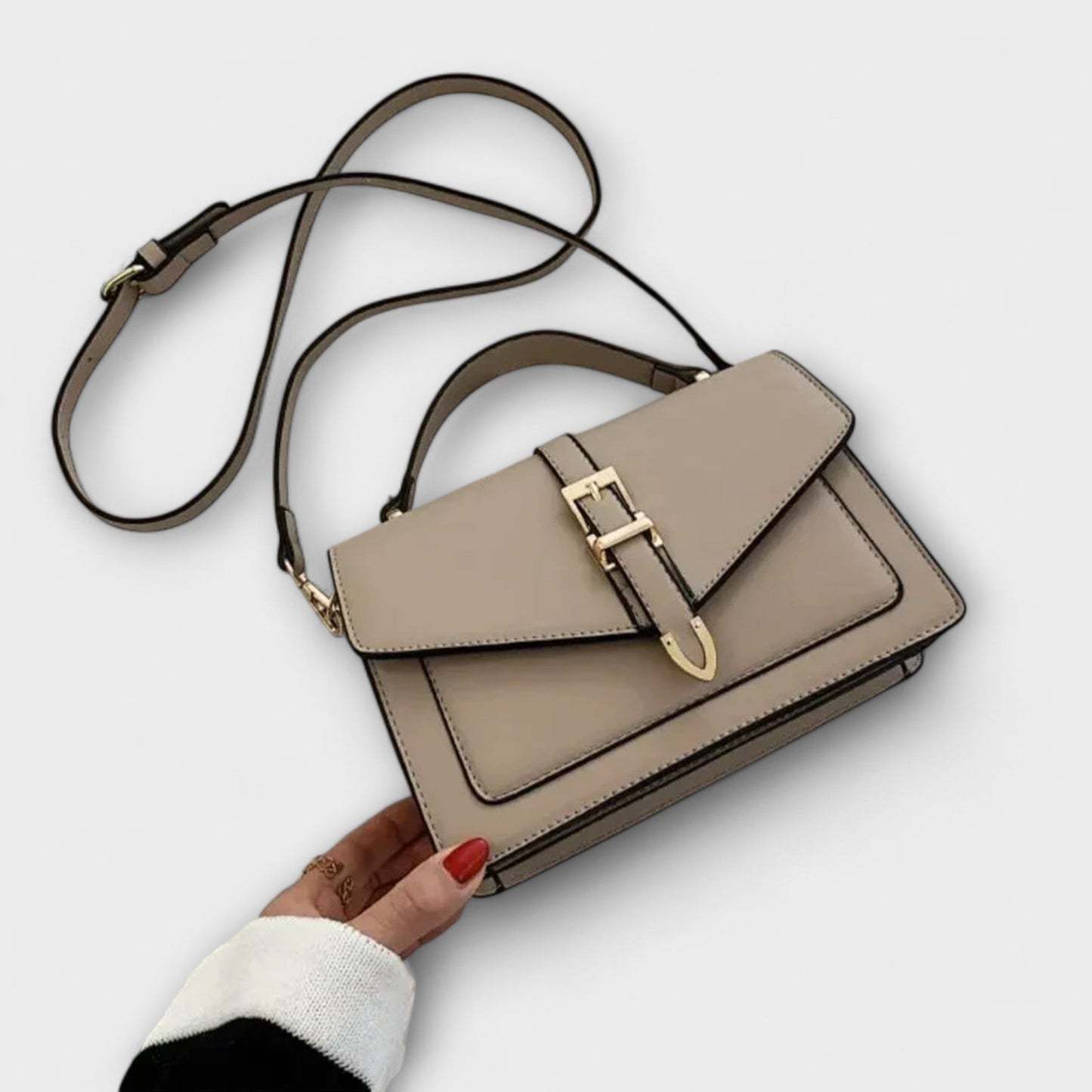 KROHN-E Damen Schultertasche Klassisch Vielseitig Geräumig
