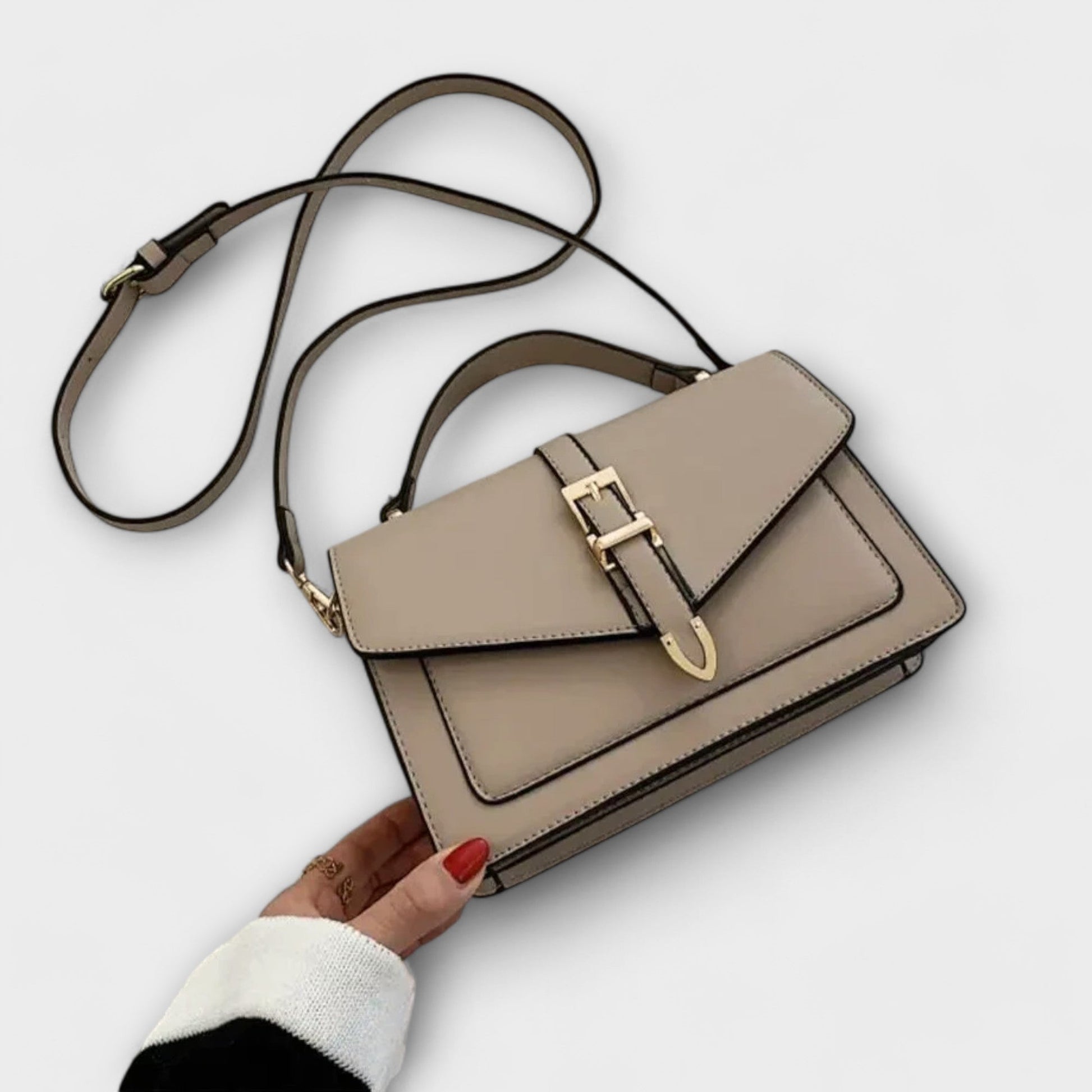 KROHN-E Damen Schultertasche Klassisch Vielseitig Geräumig