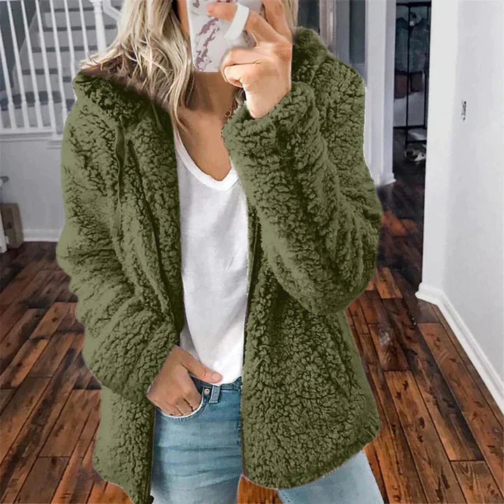 Krohn-e | Flauschige Winter Jacke Warm