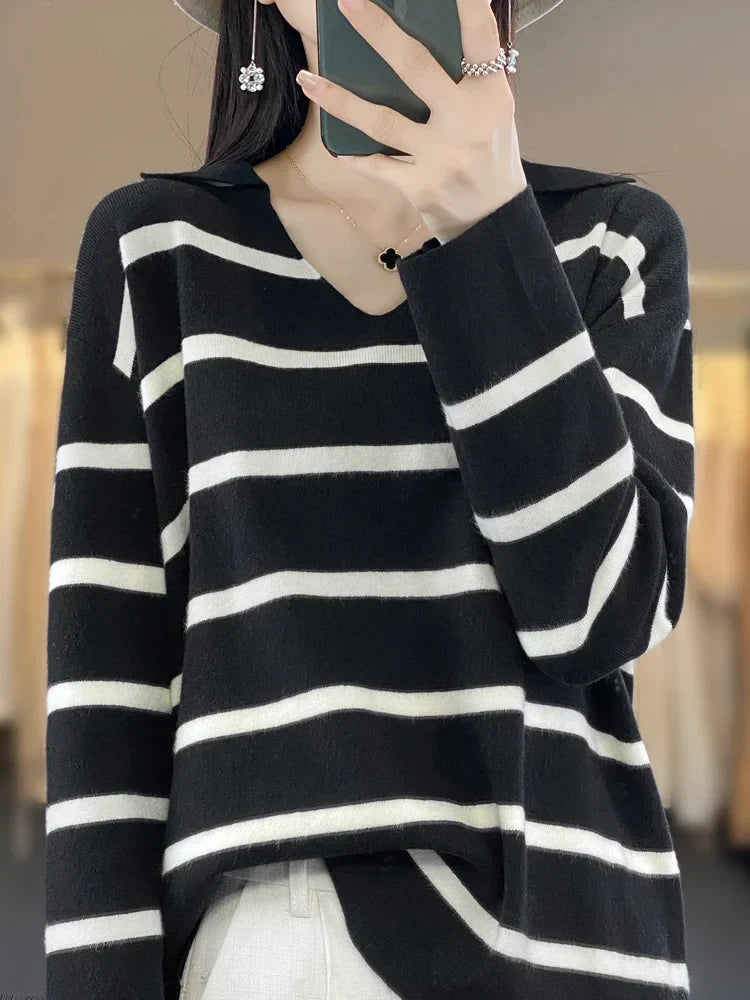 Eleganter und lässiger Winterpullover von Marit