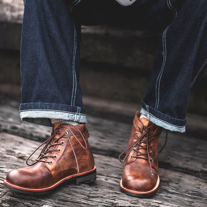 Komfortable Herrenschuhe für kalte Tage