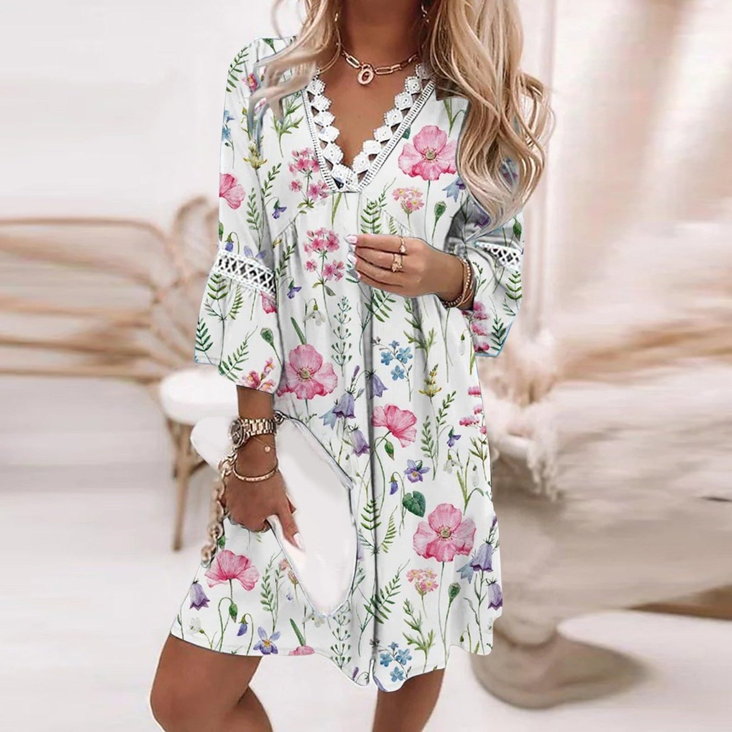 Breezy Blooms Benna Summer Dress