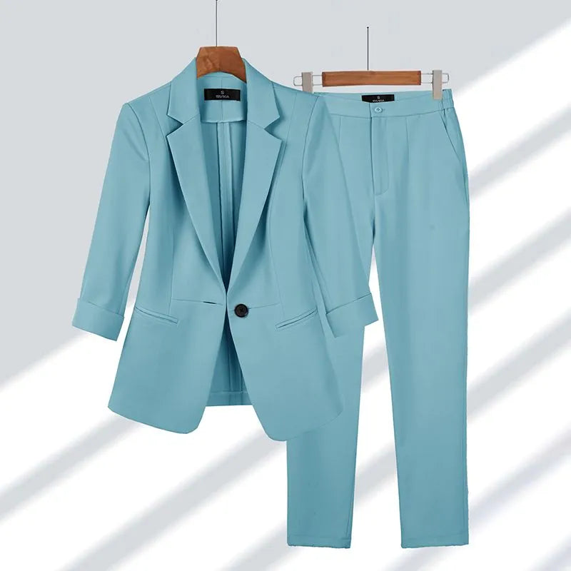 Shyla: Luxurious Blazer Set