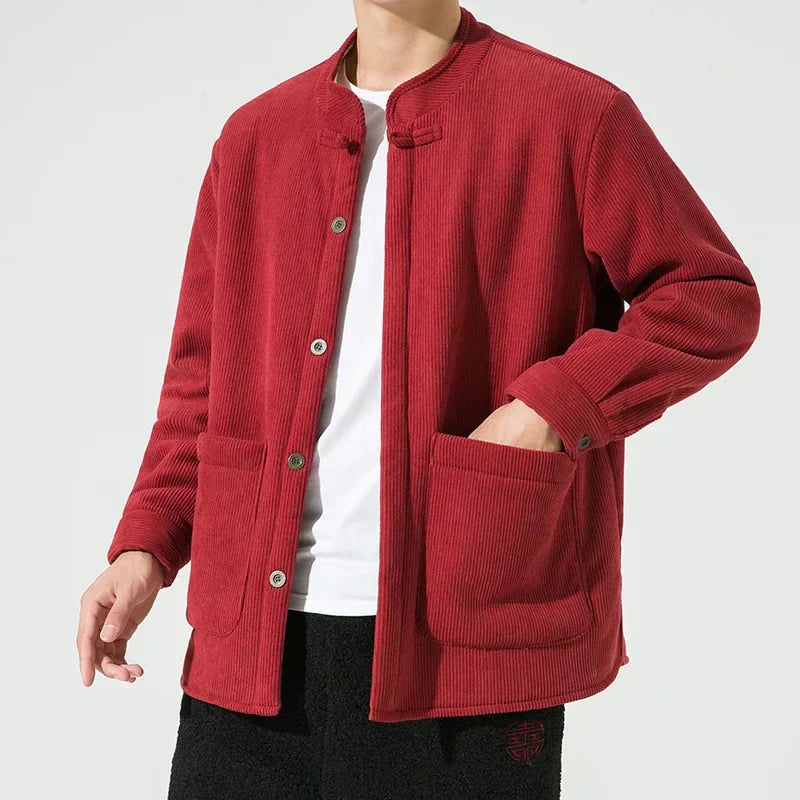Krohn-e | Lässige Jacke aus Corduroy