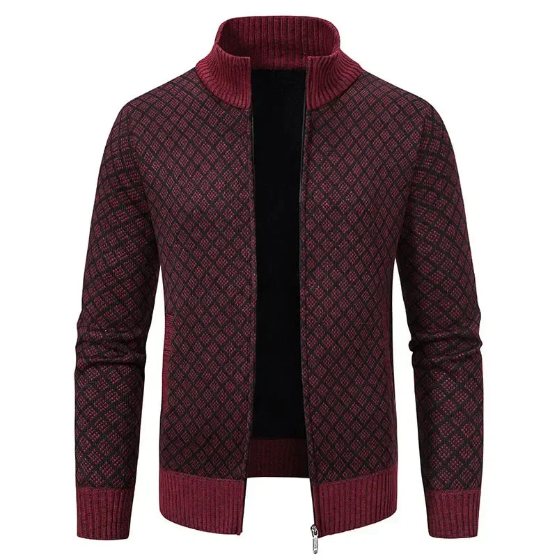 Herren Winterstrickjacke Anders – warm