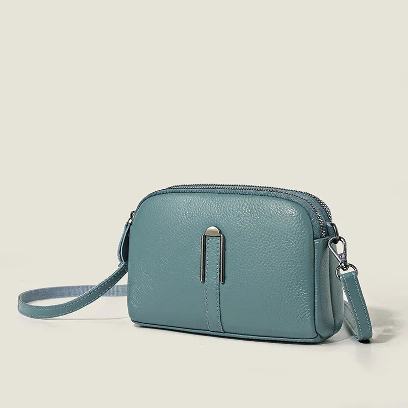 KROHN-E Damen Schultertasche Minimalist Design Strukturiert
