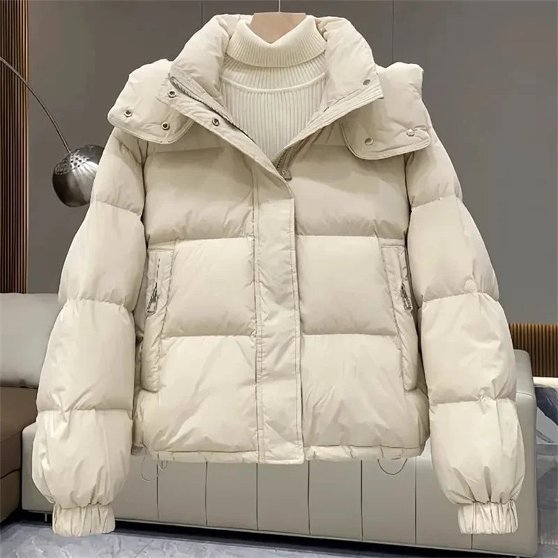 Krohn-e | Lässige Winter Pufferjacke