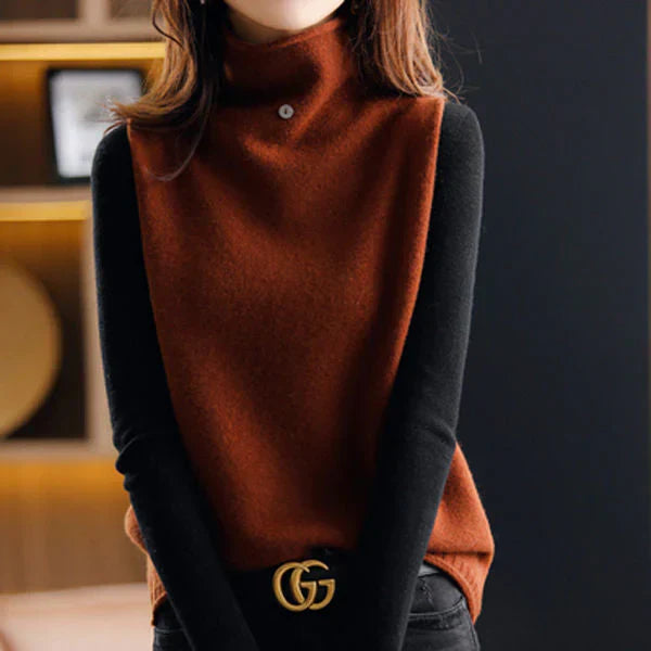 Krohn-e | Lockere Rollkragenjacke
