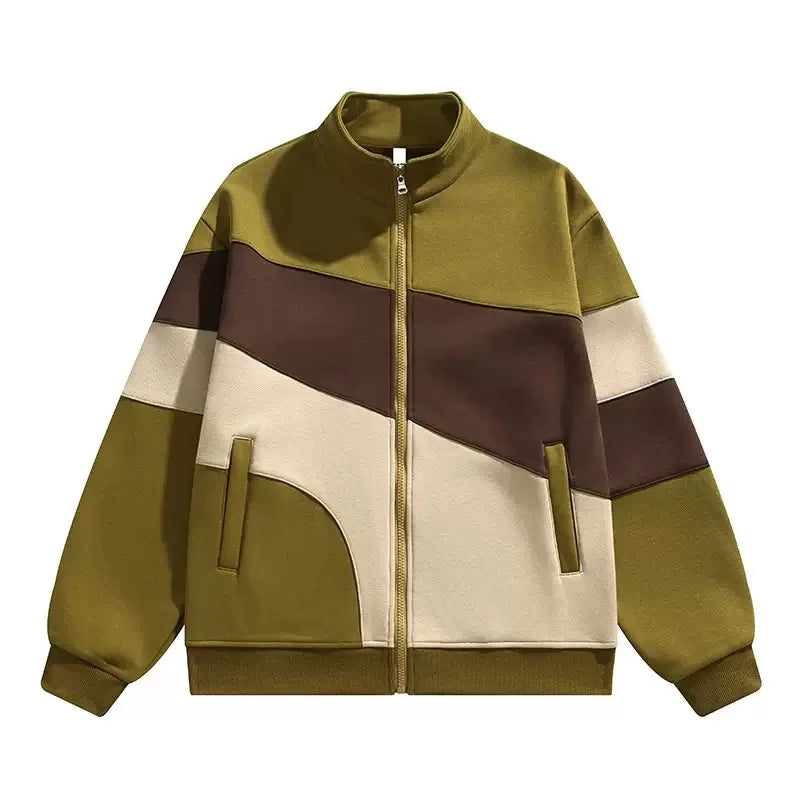Krohn-e | Sportjacke mit Reißverschluss und Farbblockierung - Ardan
