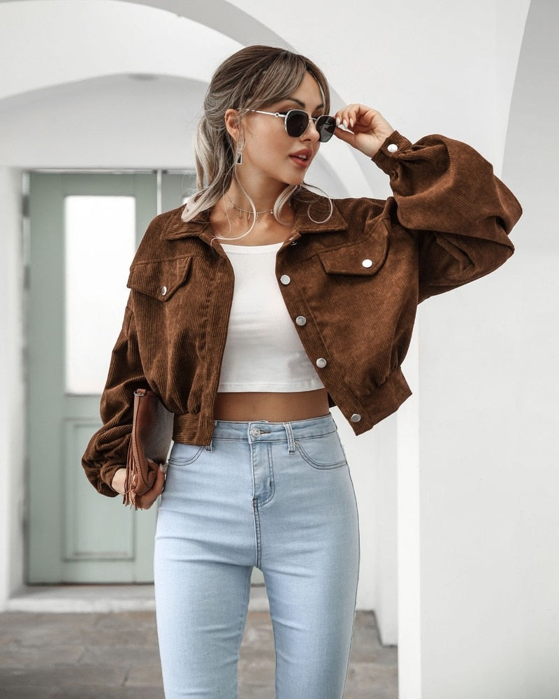 Krohn-e | Jacke mit Weiten Ärmeln für Damen
