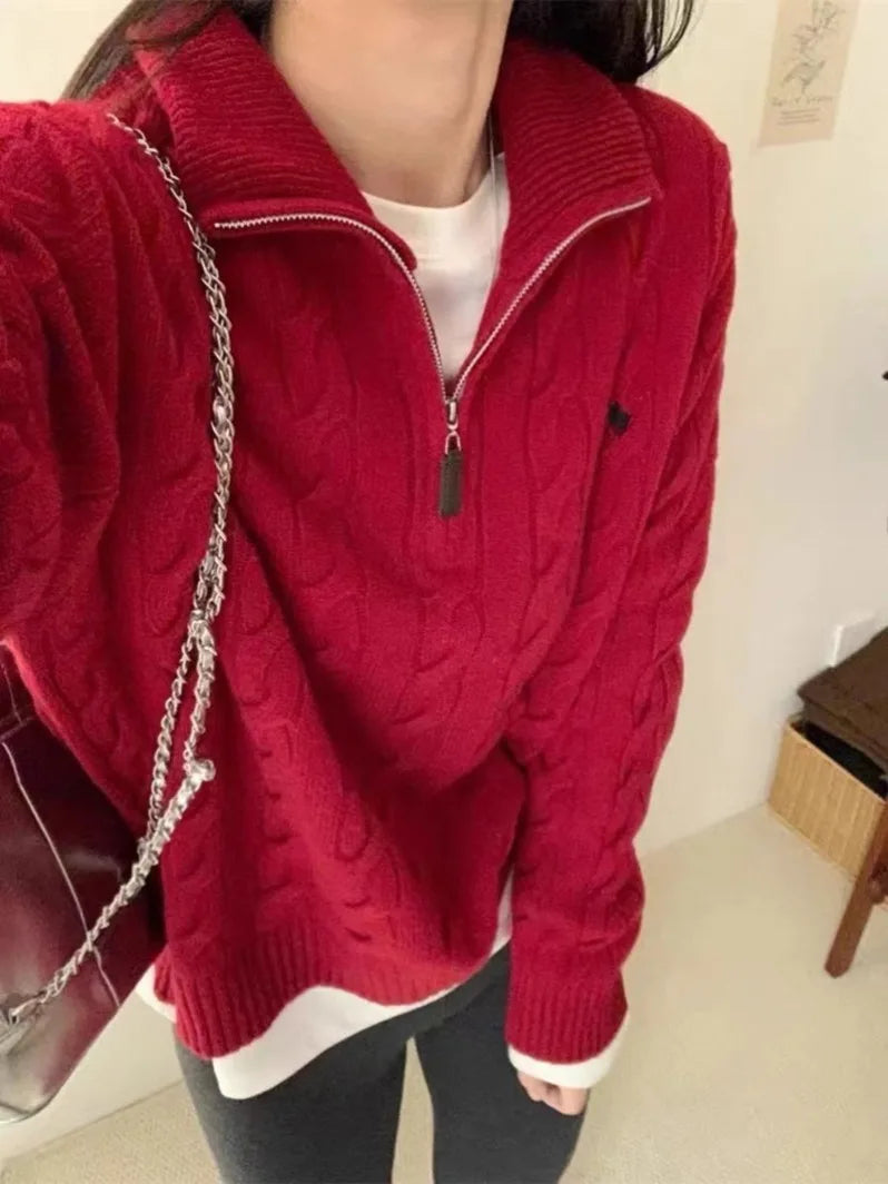 Elegantes und vielseitiges Winterpullover von Jelena