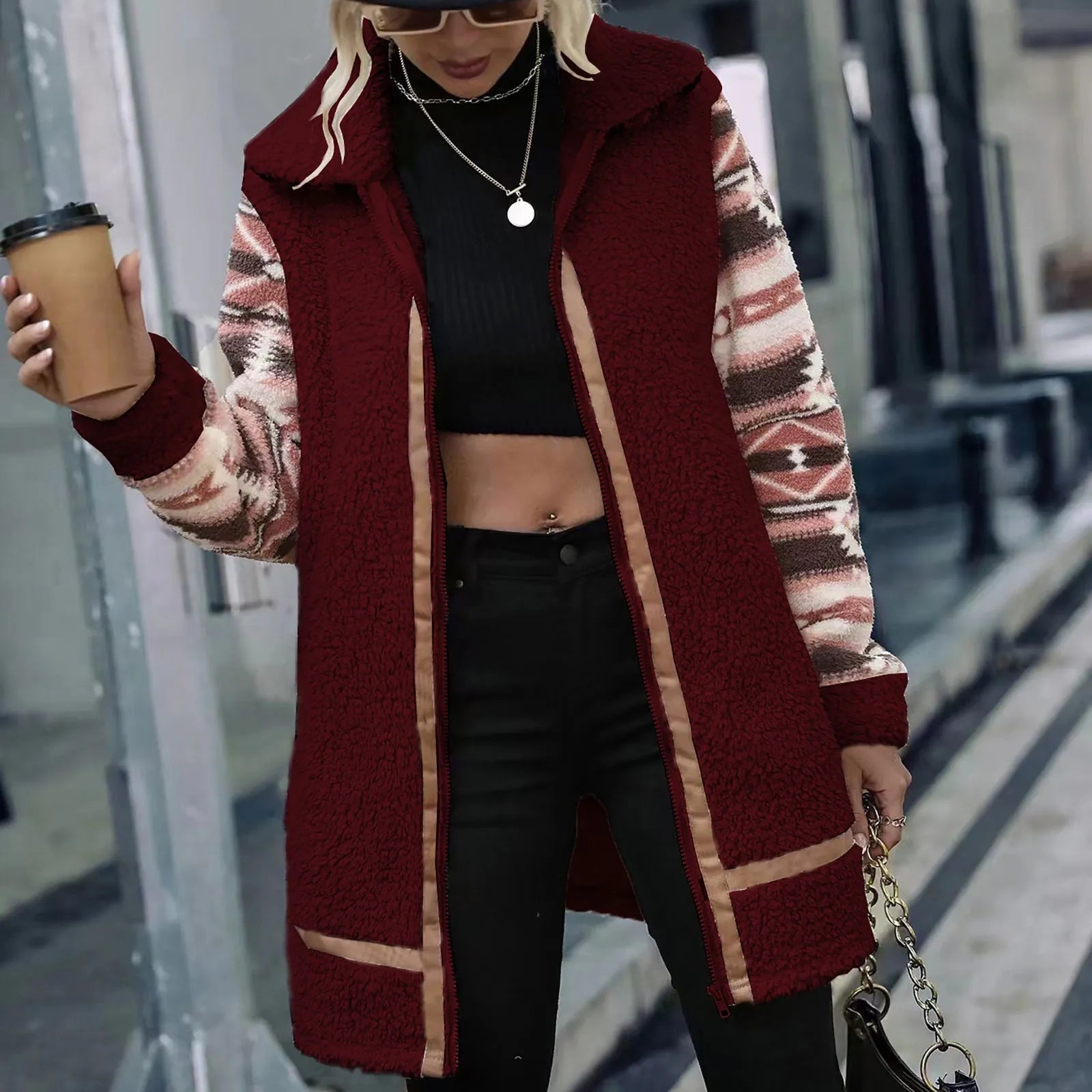 Krohn-e | Trendy Kapuzenjacke für Damen
