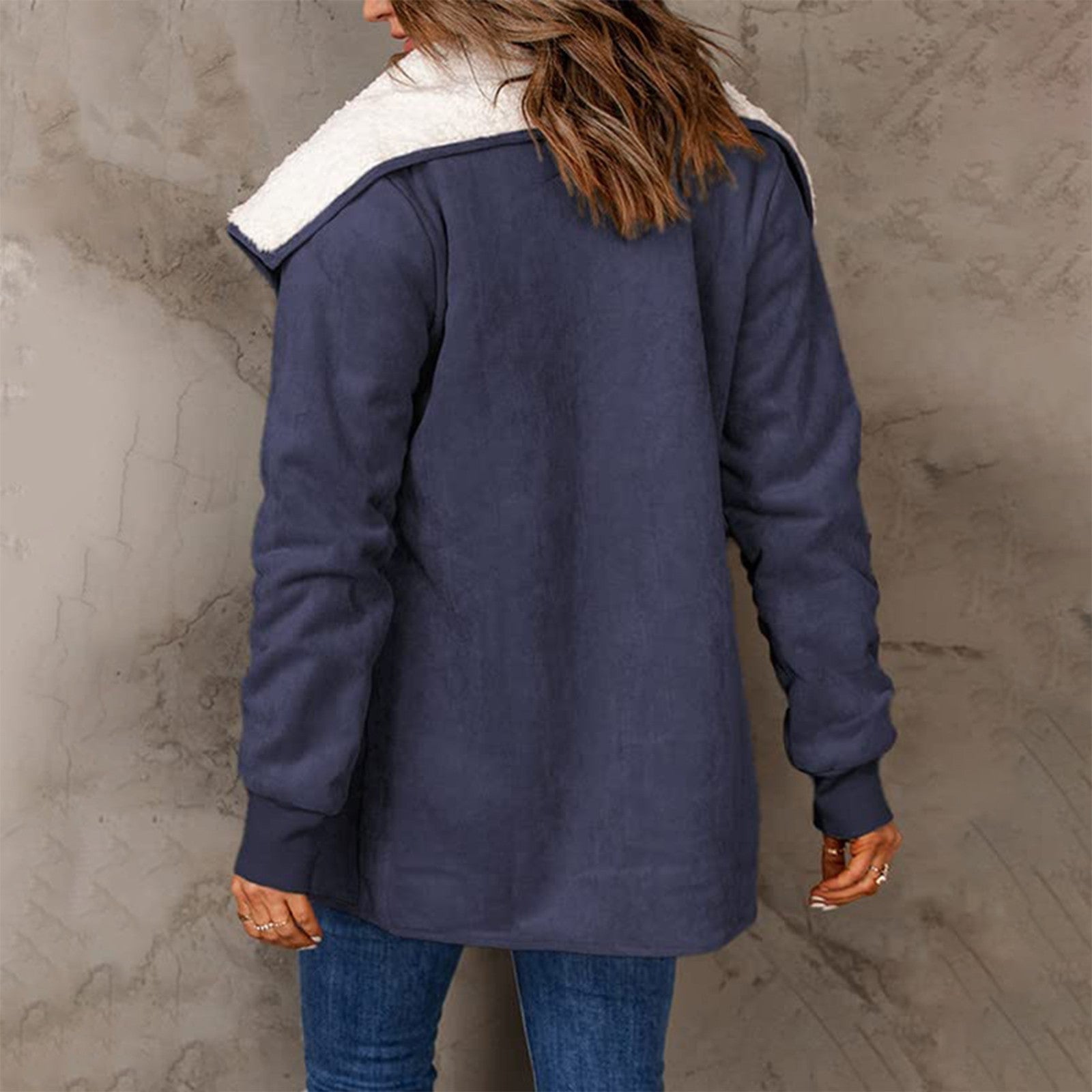Krohn-e | Warme Damenjacke mit langen Ärmeln