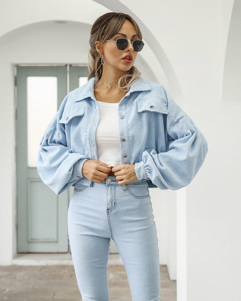 Krohn-e | Jacke mit Weiten Ärmeln für Damen