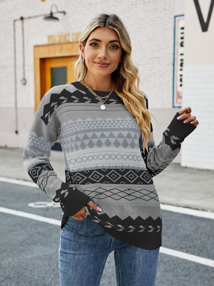 Choler Pullover im Vintage-Stil