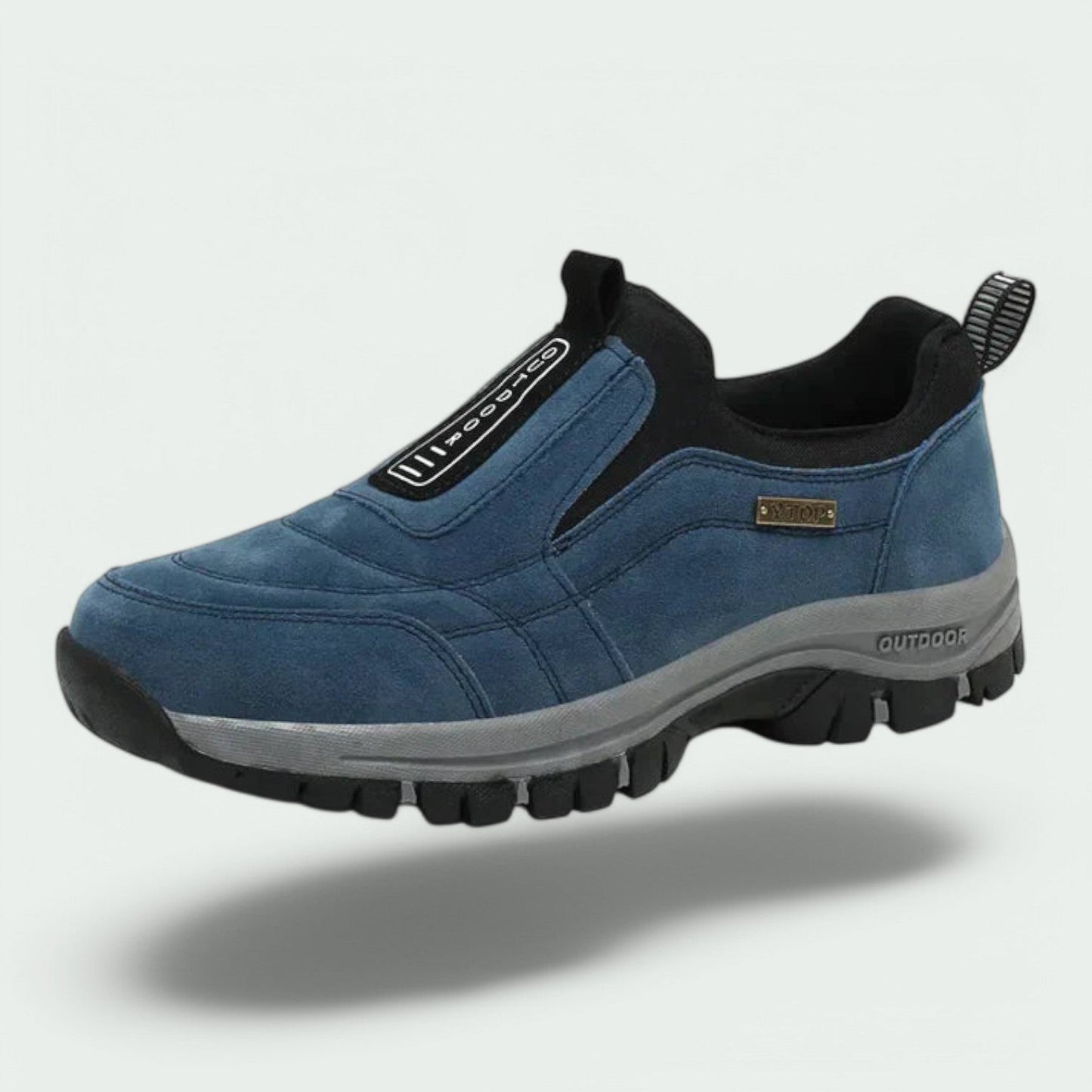 Pio | Herren Slip-On Sneaker Outdoor Sohle Wildleder