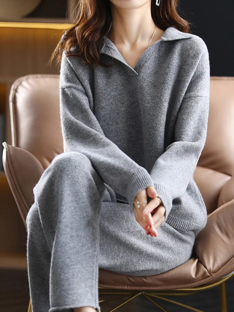 Bequemer, klassischer Winterpullover von Beate