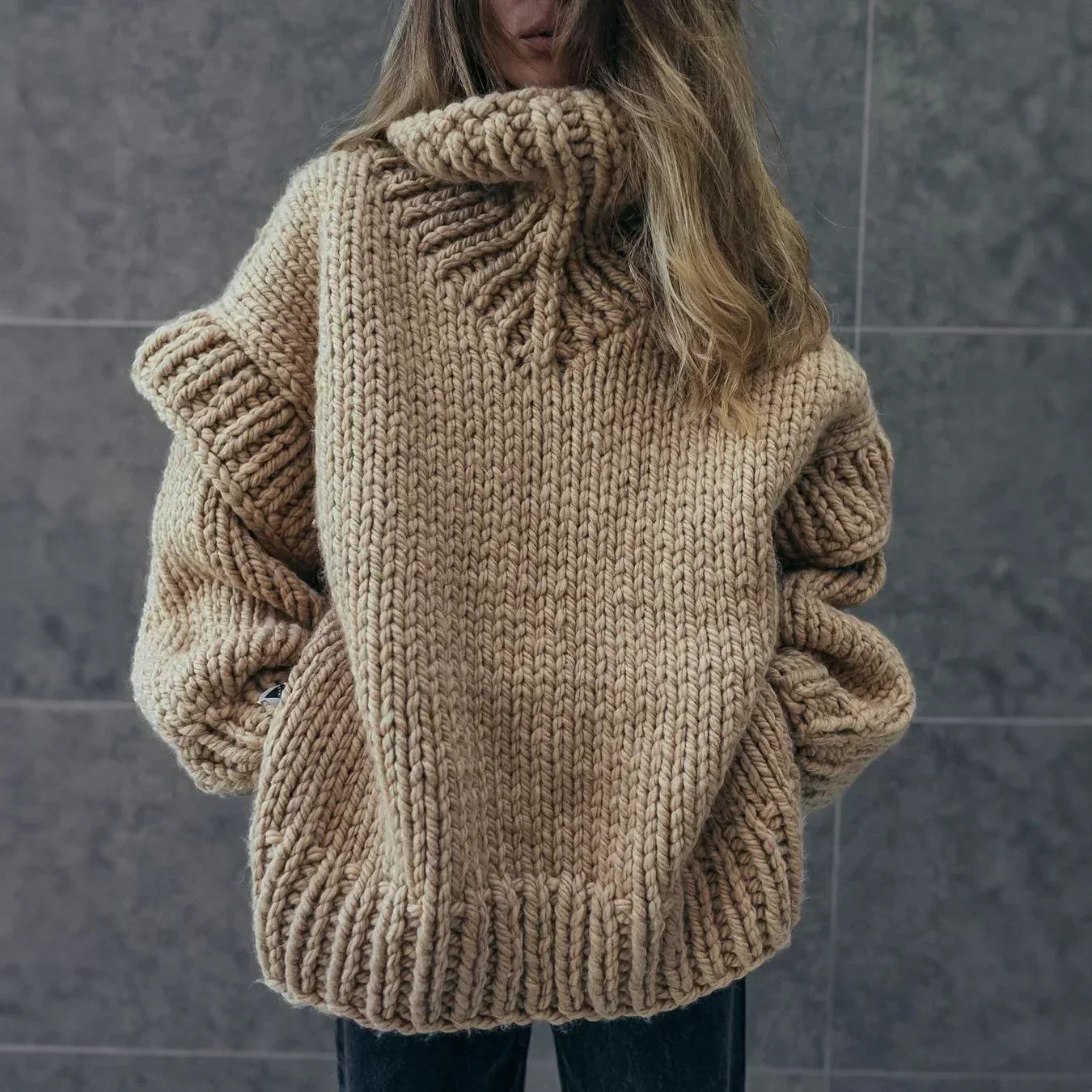 Großer Rollkragenpullover Gina