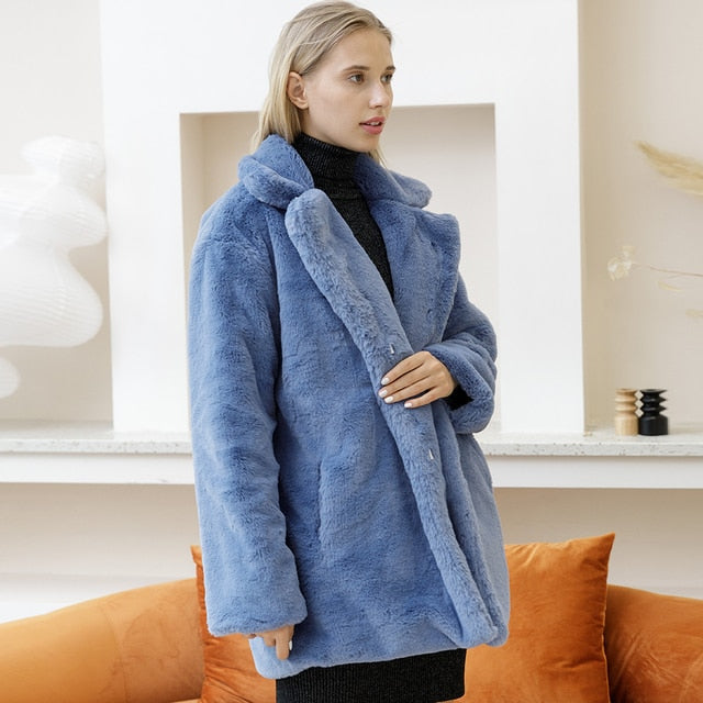 Krohn-e | Faux Fur Jacke - Perfekt für Den Kommenden Winter