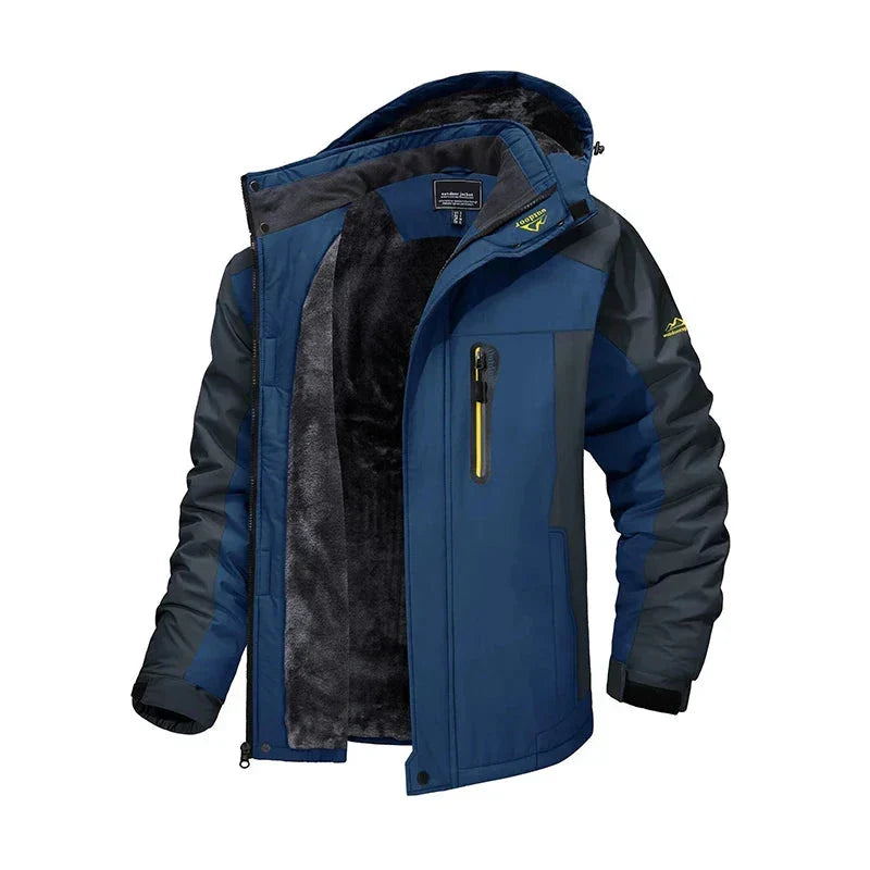Herren Winterjacke Markus mit abnehmbarer Kapuze