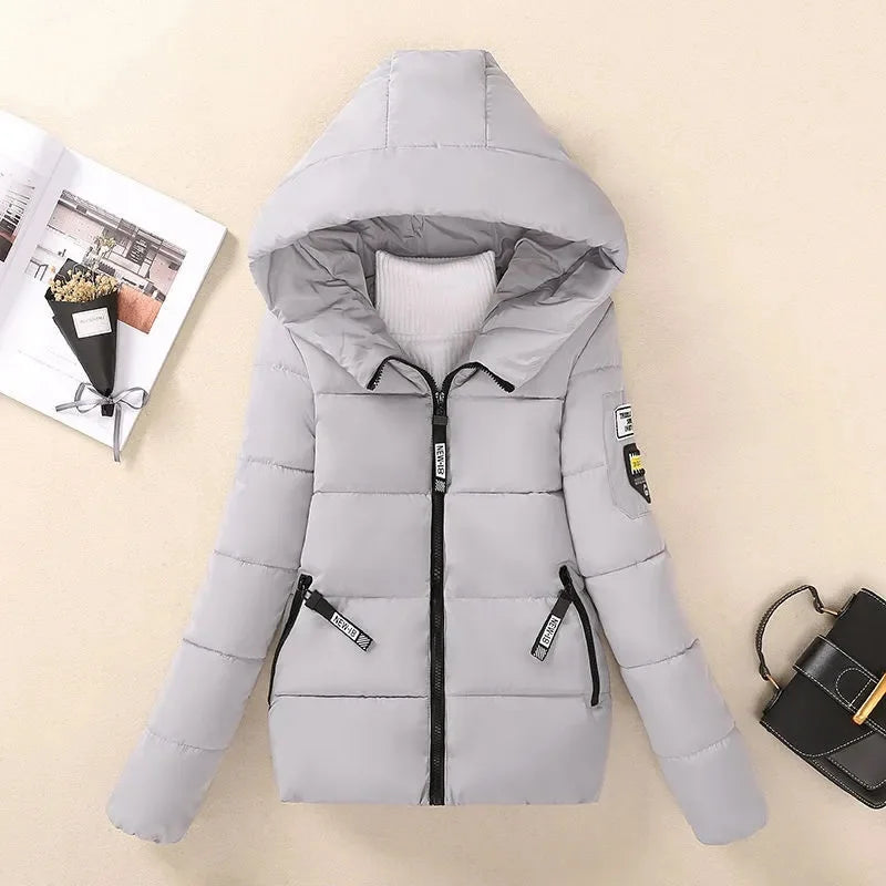 Krohn-e | Gefütterte Winterparka mit Kapuze Warme Jacke