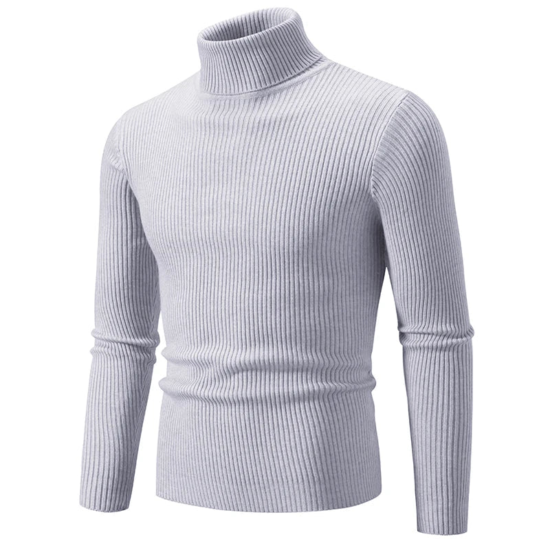 Krohn-e | Rollkragenpullover Baumwolle Stilvoll, Warm