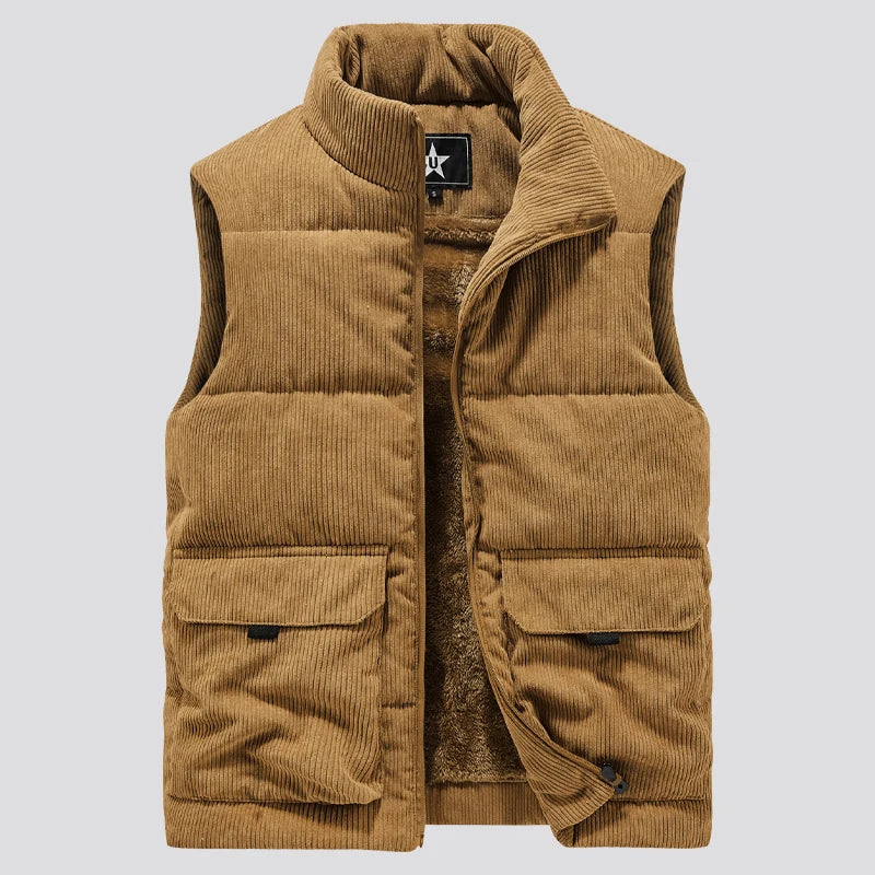 Krohn-e | Corduroy-Weste für Männer