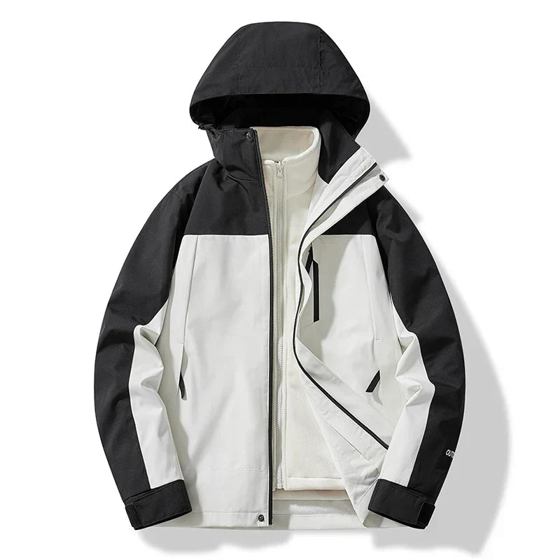 Krohn-e | und Damen Skijacke mit Kapuze