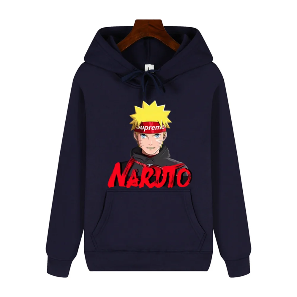 Benjamin Hoodie mit auffallendem Anime-Motiv