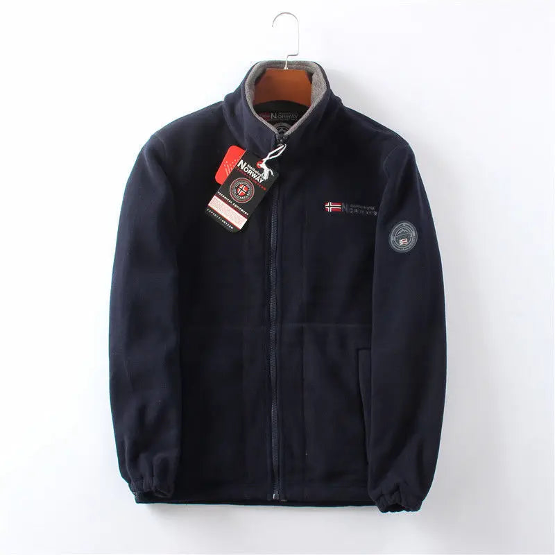 Krohn-e | Fleecejacke für Herren: Stil und Funktionalität für Den Winter