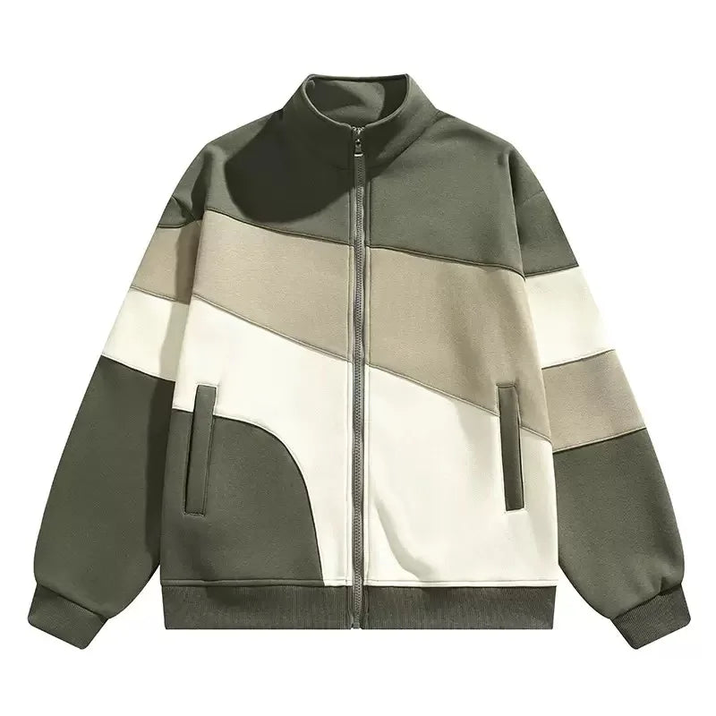 Krohn-e | Sportjacke mit Reißverschluss und Farbblockierung - Ardan