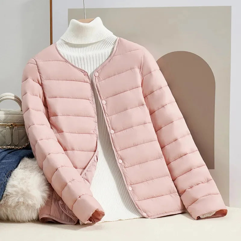 Krohn-e | Slim Fit Leichte Daunenjacke
