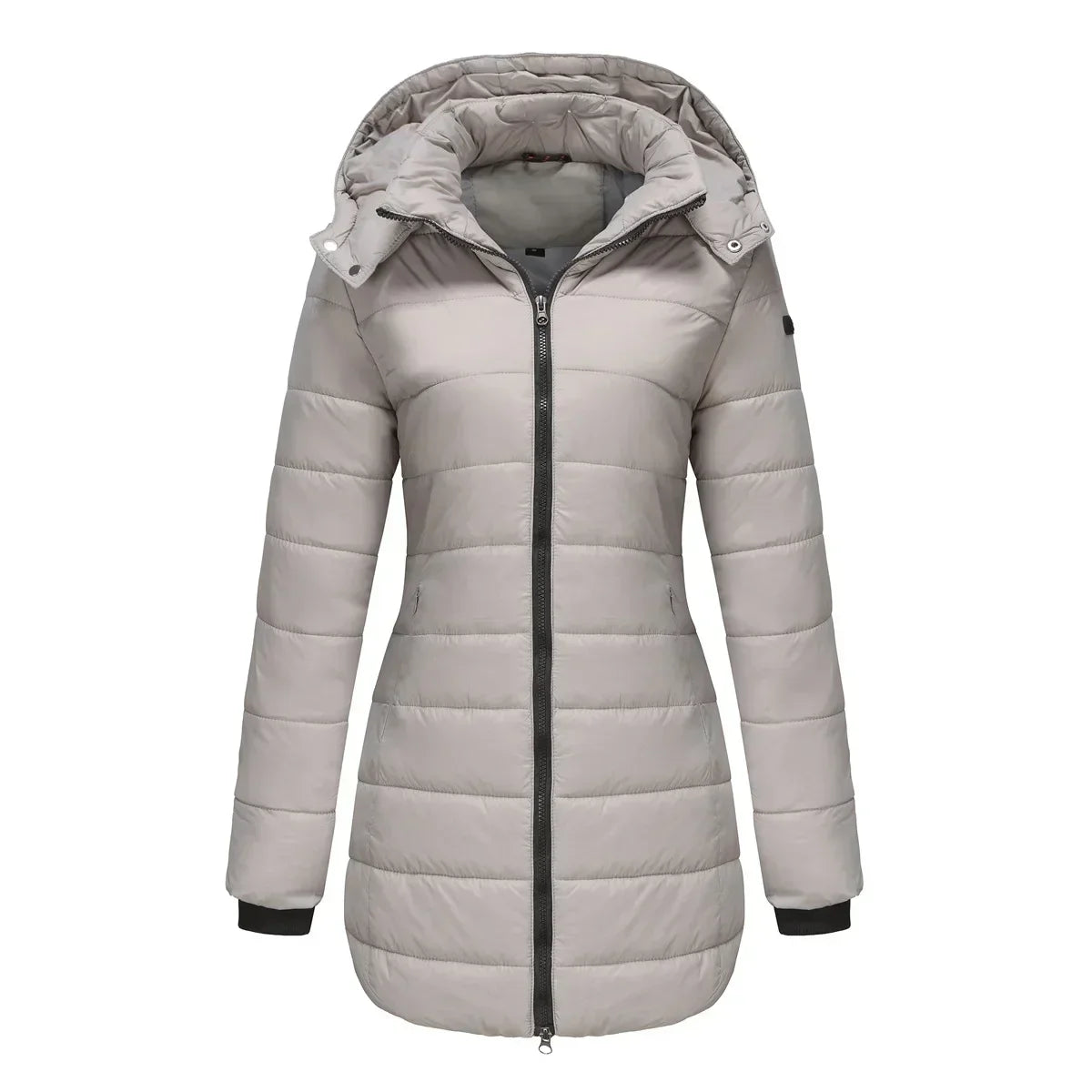 Krohn-e | Winter-Puffermantel mit Abnehmbarem Gesteppter Kapuze