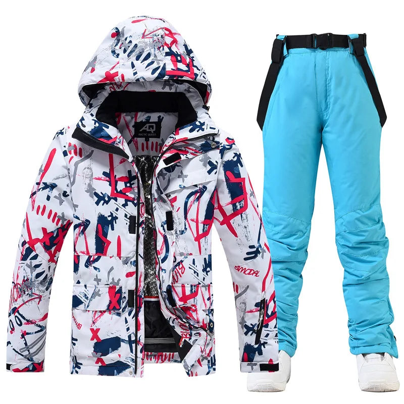 Krohn-e | Elegantes Wintersport Outfit [zweiteiliges Satz]