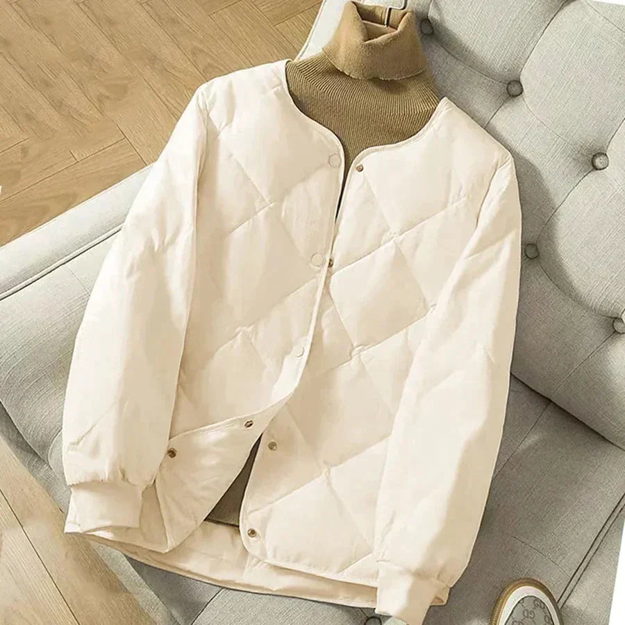 Krohn-e | Leichte Entenfedern und Baumwolljacke