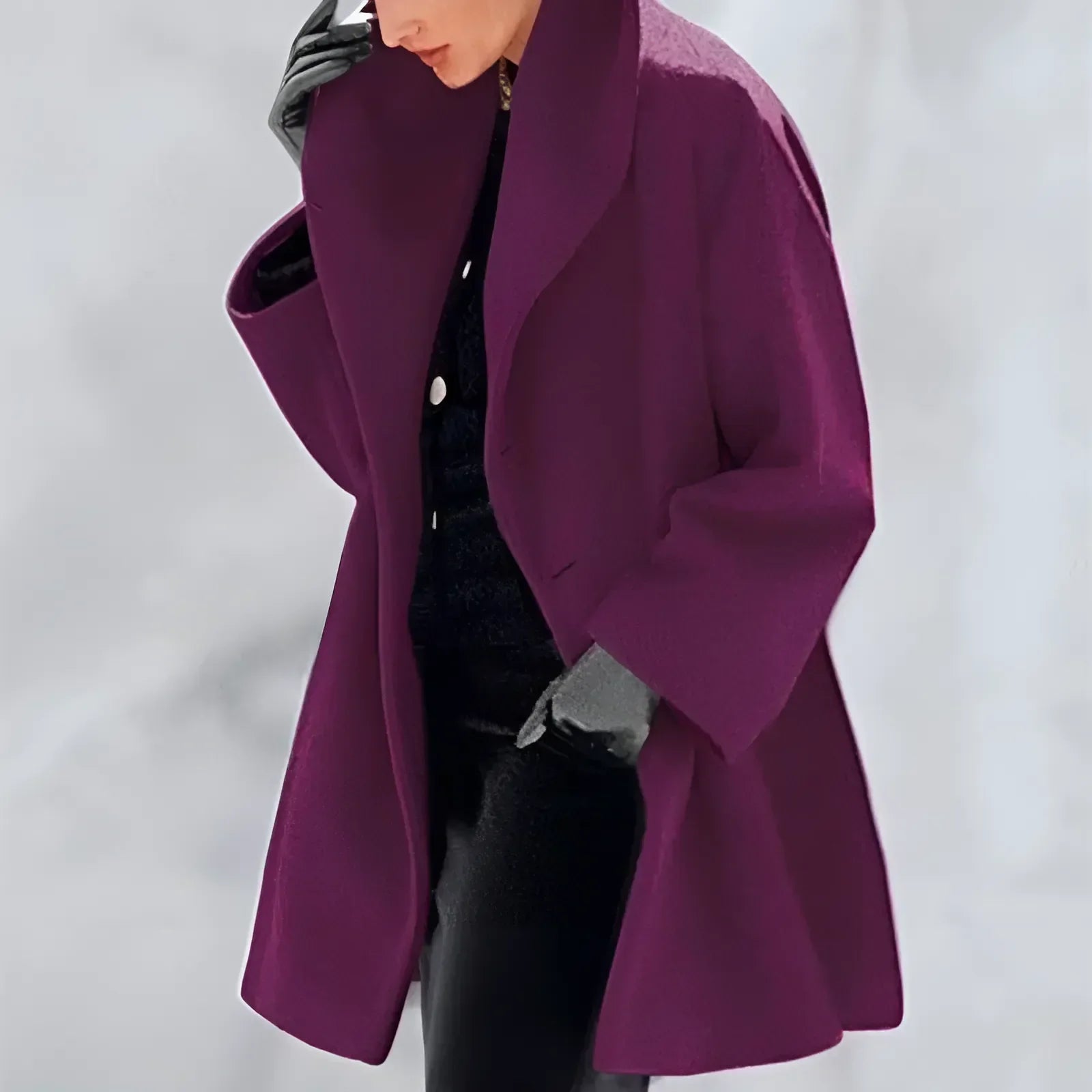 Krohn-e | Modische Damen Winterjacke Mit Kapuze