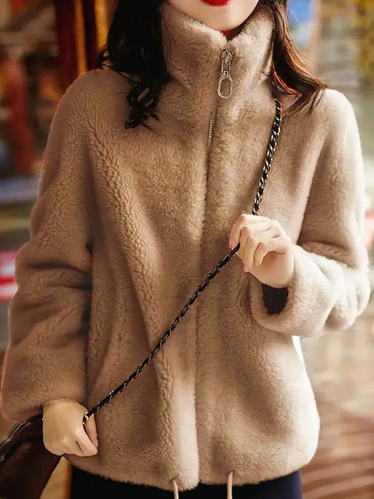 Krohn-e | Wende-Steppjacke mit Rollkragen für Damen