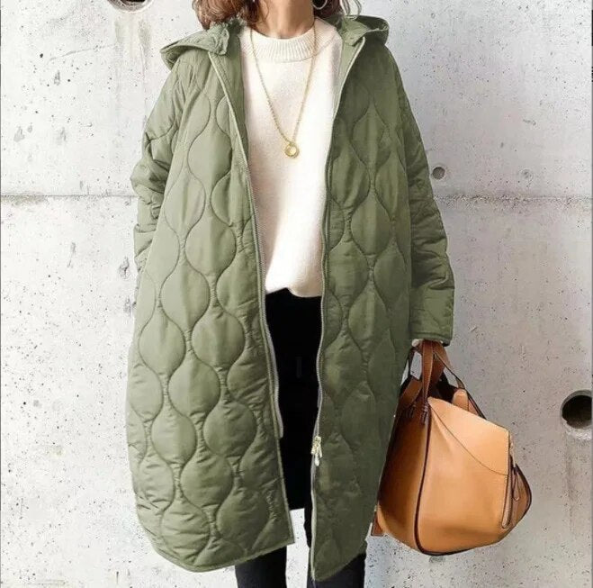 Krohn-e | Lässiger Parka-Mantel mit Kapuze