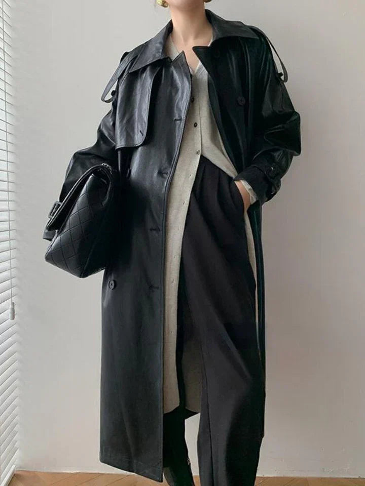 Krohn-e | Lässiger Trenchcoat für Frauen