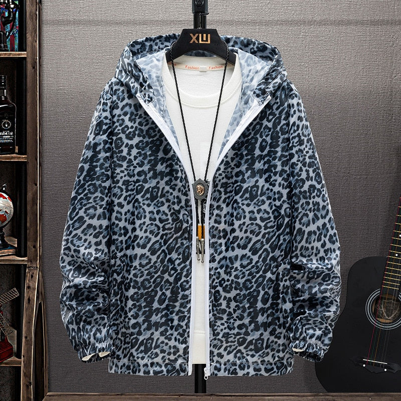 Krohn-e | Jacke mit Leopardenmuster