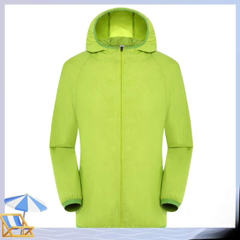 Lucas Unisex Regenjacke: Wind- und Wasserdicht