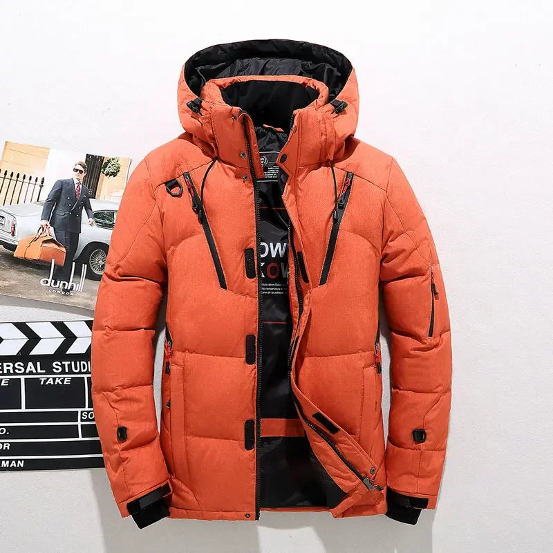 Bradley Men's Hooded Winter Down Jacket