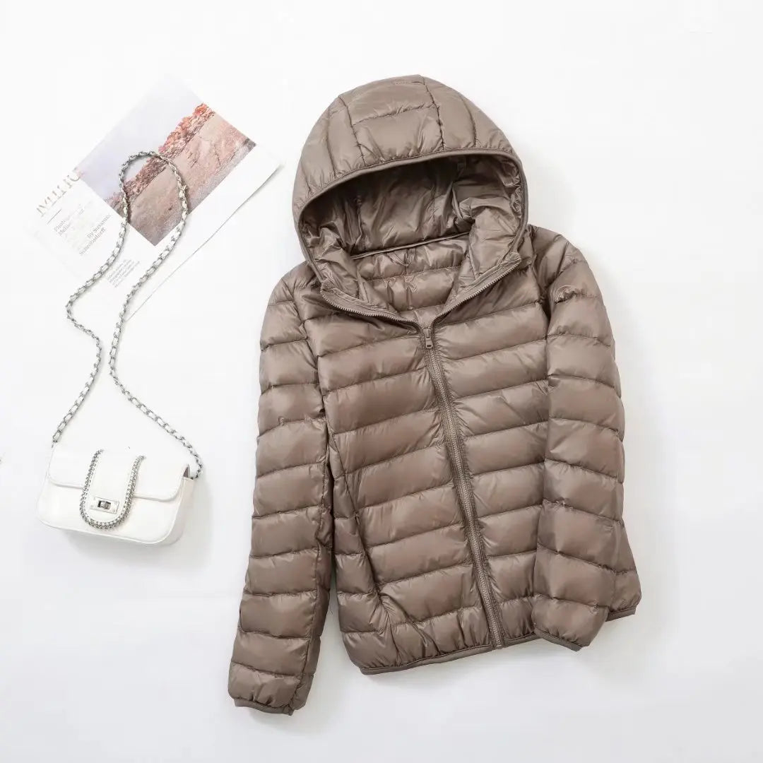 Krohn-e | Kapuzen Daunenjacke Spezielle Winter