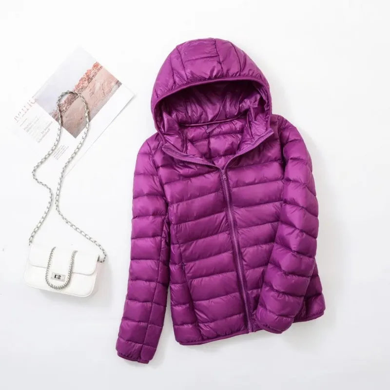 Krohn-e | Kapuzen Daunenjacke Spezielle Winter
