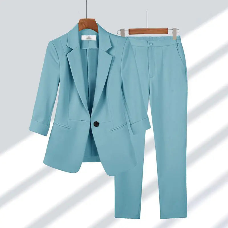 Krohn-e | Zweiteiliger Luxusanzug mit Jacke und Hose