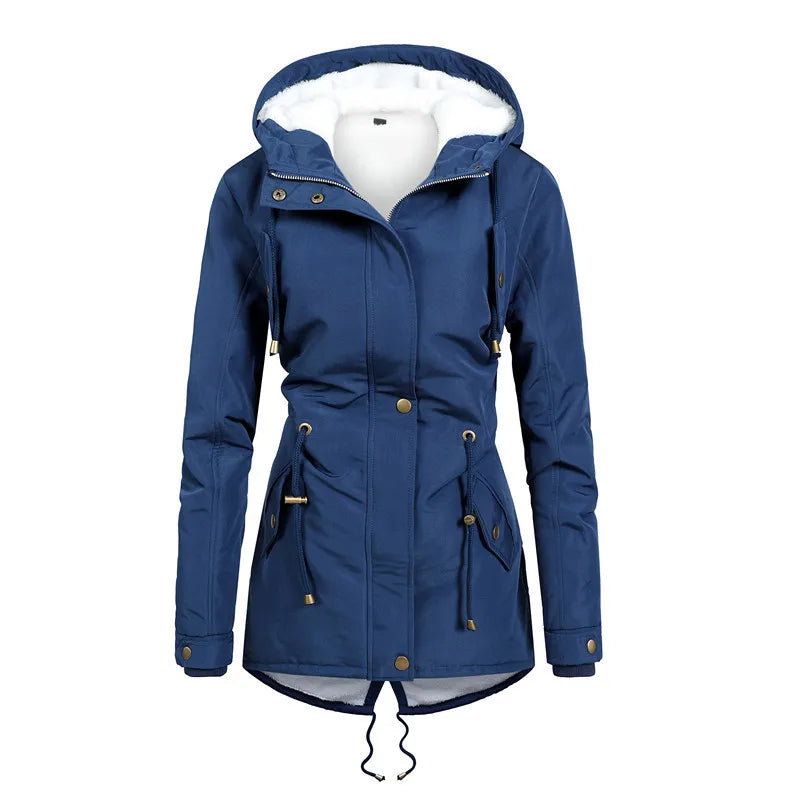 Krohn-e | Winddichte Mittellange Kapuzenjacke