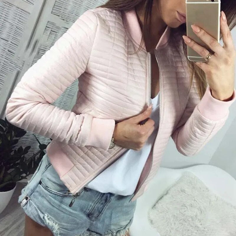 Krohn-e | Damen Steppfliegerjacke