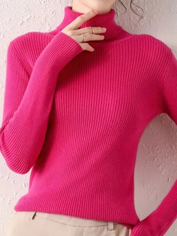 Krohn-e | Strickpullover Gerippte Struktur Figurunabhängiger Schnitt